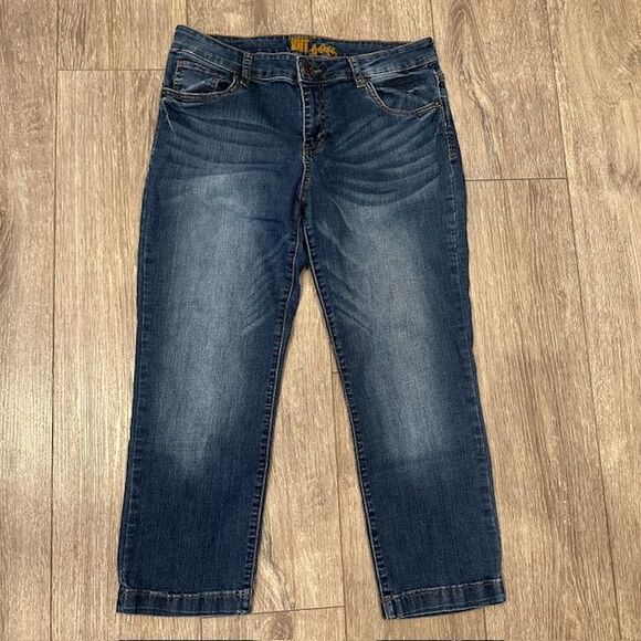 KUT From The Kloth Women's Crop Stretch Denim Jeans Size 8‎ - Picture 1 of 6